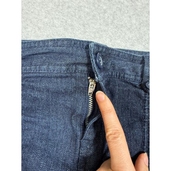 Miley Cyrus x Max Azria Junior Womens Size 9 Y2K Ruched Denim Mini Skirt - Picture 6 of 8